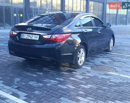 Хендай Соната 2014 у Полтаві на Automoto.ua Чорний Хендай Соната, об'ємом двигуна 2 л та пробігом 250 тис. км за 6499 $, фото 5 на Automoto.ua