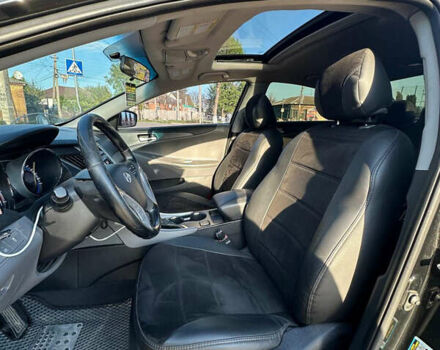 Черный Хендай Соната, объемом двигателя 2.36 л и пробегом 168 тыс. км за 8000 $, фото 8 на Automoto.ua