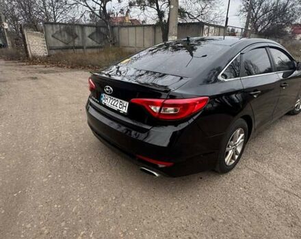 Чорний Хендай Соната, об'ємом двигуна 2.36 л та пробігом 203 тис. км за 8000 $, фото 14 на Automoto.ua