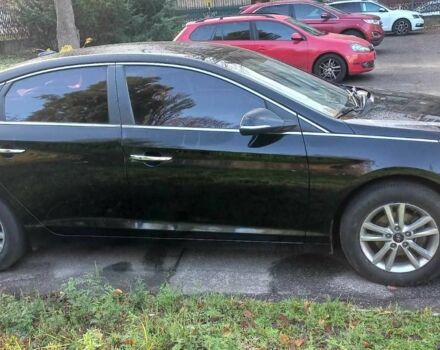 Черный Хендай Соната, объемом двигателя 2 л и пробегом 208 тыс. км за 10800 $, фото 13 на Automoto.ua