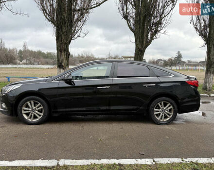 Черный Хендай Соната, объемом двигателя 2 л и пробегом 249 тыс. км за 7500 $, фото 11 на Automoto.ua
