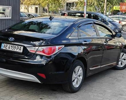 Черный Хендай Соната, объемом двигателя 2.4 л и пробегом 225 тыс. км за 10700 $, фото 3 на Automoto.ua