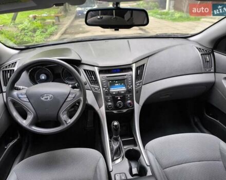 Черный Хендай Соната, объемом двигателя 2.36 л и пробегом 152 тыс. км за 9000 $, фото 22 на Automoto.ua