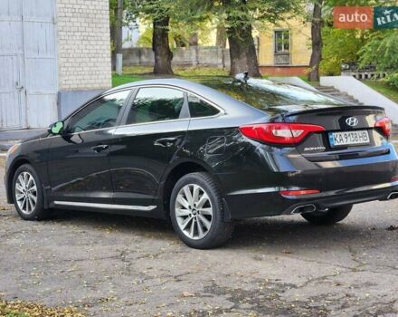 Хендай Соната 2014 у Кам'янське (Дніпродзержинськ) на Automoto.ua Чорний Хендай Соната, об'ємом двигуна 2.36 л та пробігом 229 тис. км за 8700 $, фото 6 на Automoto.ua
