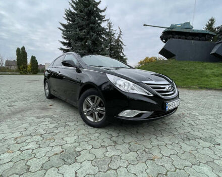 Черный Хендай Соната, объемом двигателя 2 л и пробегом 190 тыс. км за 7600 $, фото 23 на Automoto.ua