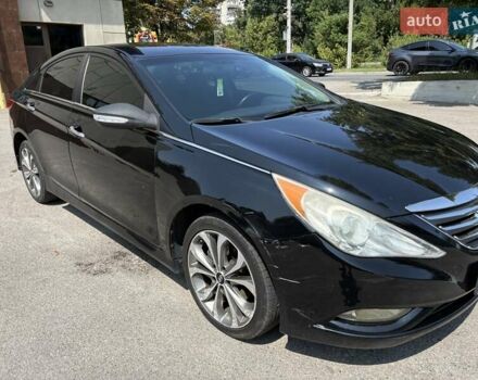 Черный Хендай Соната, объемом двигателя 2 л и пробегом 168 тыс. км за 7200 $, фото 11 на Automoto.ua