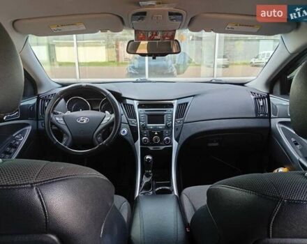 Черный Хендай Соната, объемом двигателя 2.36 л и пробегом 90 тыс. км за 8600 $, фото 9 на Automoto.ua
