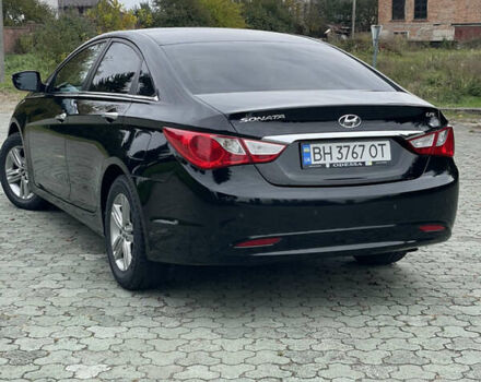 Черный Хендай Соната, объемом двигателя 2 л и пробегом 190 тыс. км за 7600 $, фото 30 на Automoto.ua