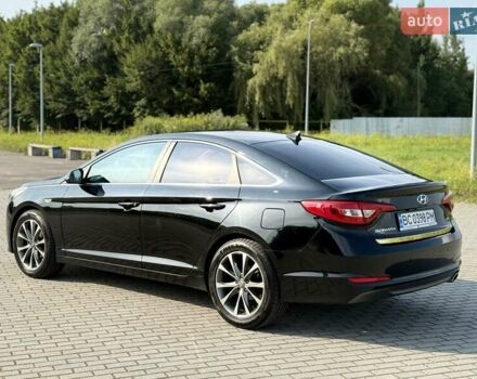 Черный Хендай Соната, объемом двигателя 2 л и пробегом 158 тыс. км за 9900 $, фото 8 на Automoto.ua