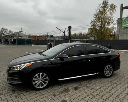 Черный Хендай Соната, объемом двигателя 2.36 л и пробегом 144 тыс. км за 10999 $, фото 26 на Automoto.ua