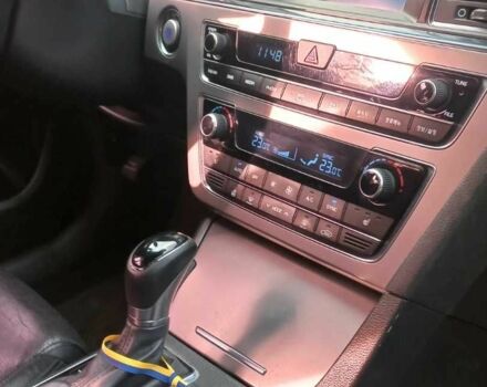 Черный Хендай Соната, объемом двигателя 2 л и пробегом 208 тыс. км за 10800 $, фото 3 на Automoto.ua