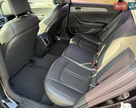 Черный Хендай Соната, объемом двигателя 2 л и пробегом 158 тыс. км за 9900 $, фото 22 на Automoto.ua