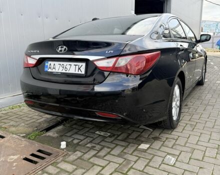 Черный Хендай Соната, объемом двигателя 2 л и пробегом 220 тыс. км за 7599 $, фото 3 на Automoto.ua