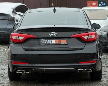Черный Хендай Соната, объемом двигателя 2 л и пробегом 123 тыс. км за 12800 $, фото 8 на Automoto.ua