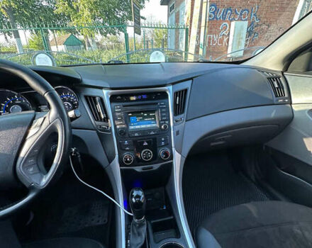 Черный Хендай Соната, объемом двигателя 2.36 л и пробегом 168 тыс. км за 8000 $, фото 10 на Automoto.ua