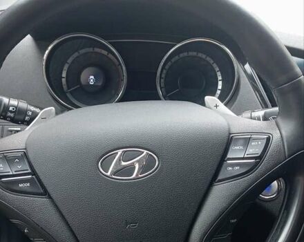 Черный Хендай Соната, объемом двигателя 2.4 л и пробегом 190 тыс. км за 10200 $, фото 17 на Automoto.ua