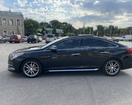 Чорний Хендай Соната, об'ємом двигуна 2 л та пробігом 127 тис. км за 12200 $, фото 3 на Automoto.ua