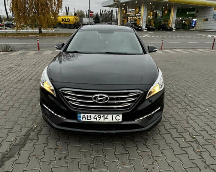 Черный Хендай Соната, объемом двигателя 2.36 л и пробегом 144 тыс. км за 10999 $, фото 16 на Automoto.ua