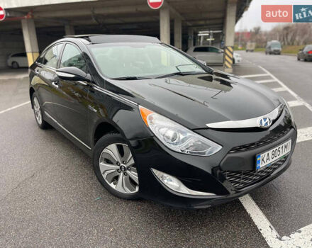 Черный Хендай Соната, объемом двигателя 2.36 л и пробегом 113 тыс. км за 12777 $, фото 3 на Automoto.ua