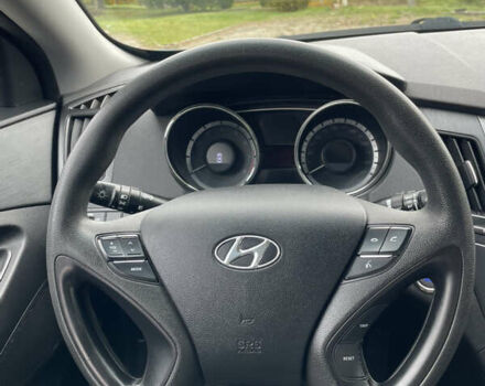 Черный Хендай Соната, объемом двигателя 2 л и пробегом 190 тыс. км за 7600 $, фото 45 на Automoto.ua