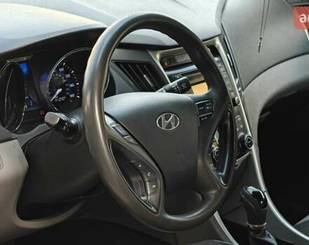 Черный Хендай Соната, объемом двигателя 2.4 л и пробегом 225 тыс. км за 10700 $, фото 14 на Automoto.ua