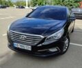 Черный Хендай Соната, объемом двигателя 2 л и пробегом 188 тыс. км за 10800 $, фото 1 на Automoto.ua
