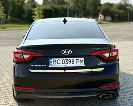 Черный Хендай Соната, объемом двигателя 2 л и пробегом 158 тыс. км за 9900 $, фото 9 на Automoto.ua