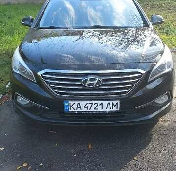 Чорний Хендай Соната, об'ємом двигуна 2 л та пробігом 209 тис. км за 10800 $, фото 1 на Automoto.ua