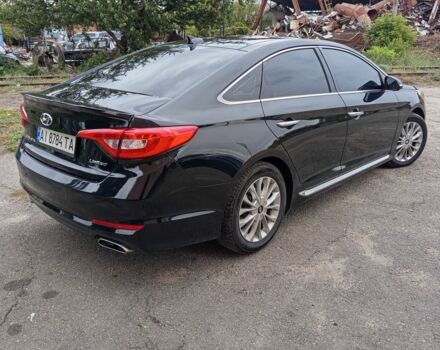 Чорний Хендай Соната, об'ємом двигуна 2.4 л та пробігом 137 тис. км за 10700 $, фото 11 на Automoto.ua