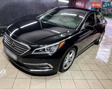 Чорний Хендай Соната, об'ємом двигуна 2.4 л та пробігом 140 тис. км за 11100 $, фото 2 на Automoto.ua