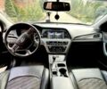 Черный Хендай Соната, объемом двигателя 2.4 л и пробегом 150 тыс. км за 12000 $, фото 15 на Automoto.ua