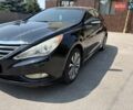Черный Хендай Соната, объемом двигателя 2 л и пробегом 168 тыс. км за 7200 $, фото 1 на Automoto.ua
