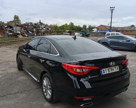 Чорний Хендай Соната, об'ємом двигуна 2.4 л та пробігом 137 тис. км за 10700 $, фото 10 на Automoto.ua