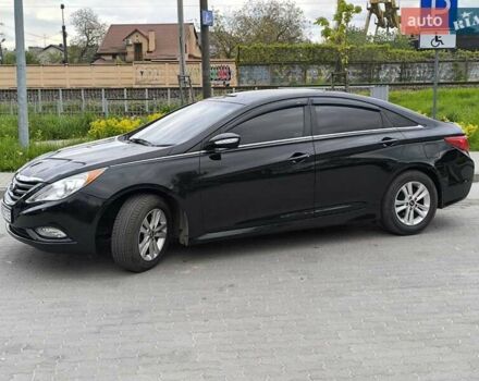 Черный Хендай Соната, объемом двигателя 2.36 л и пробегом 152 тыс. км за 9000 $, фото 5 на Automoto.ua