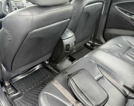 Черный Хендай Соната, объемом двигателя 2 л и пробегом 220 тыс. км за 7599 $, фото 10 на Automoto.ua