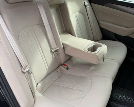 Черный Хендай Соната, объемом двигателя 2.36 л и пробегом 170 тыс. км за 9500 $, фото 31 на Automoto.ua