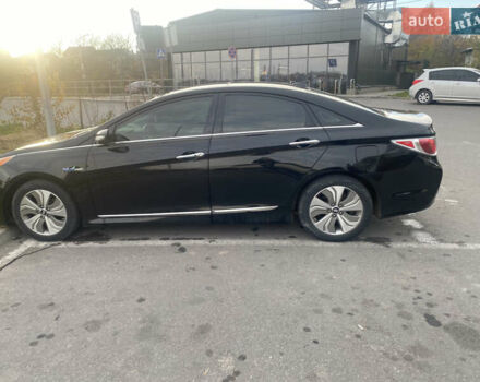 Чорний Хендай Соната, об'ємом двигуна 2.4 л та пробігом 208 тис. км за 11700 $, фото 16 на Automoto.ua