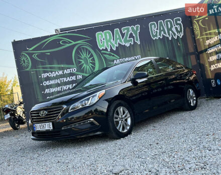 Черный Хендай Соната, объемом двигателя 2.36 л и пробегом 166 тыс. км за 10700 $, фото 2 на Automoto.ua