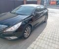 Черный Хендай Соната, объемом двигателя 2.4 л и пробегом 190 тыс. км за 10200 $, фото 1 на Automoto.ua