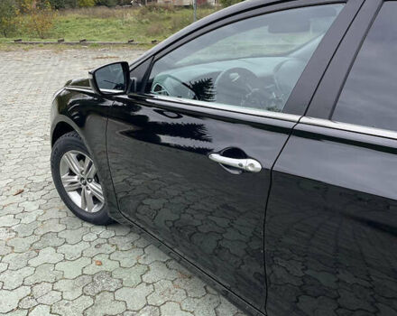 Черный Хендай Соната, объемом двигателя 2 л и пробегом 190 тыс. км за 7600 $, фото 17 на Automoto.ua