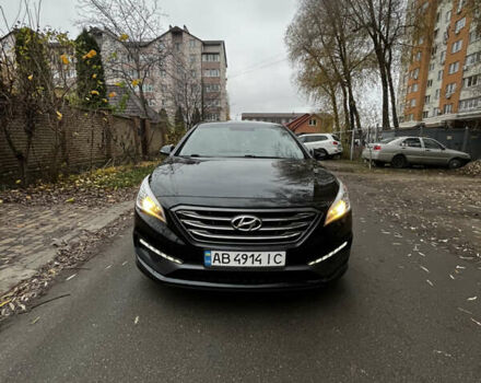 Черный Хендай Соната, объемом двигателя 2.36 л и пробегом 144 тыс. км за 10999 $, фото 2 на Automoto.ua