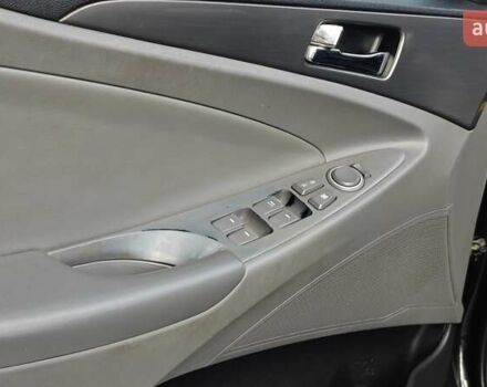 Черный Хендай Соната, объемом двигателя 2.4 л и пробегом 225 тыс. км за 10700 $, фото 12 на Automoto.ua