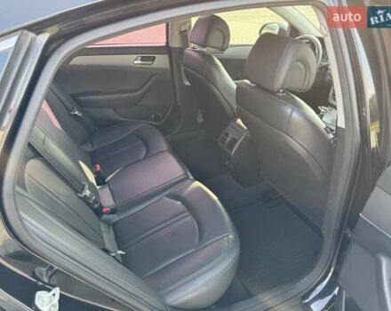 Черный Хендай Соната, объемом двигателя 2 л и пробегом 158 тыс. км за 9900 $, фото 25 на Automoto.ua