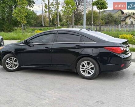 Черный Хендай Соната, объемом двигателя 2.36 л и пробегом 152 тыс. км за 9000 $, фото 8 на Automoto.ua