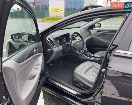 Черный Хендай Соната, объемом двигателя 2.36 л и пробегом 113 тыс. км за 12777 $, фото 4 на Automoto.ua