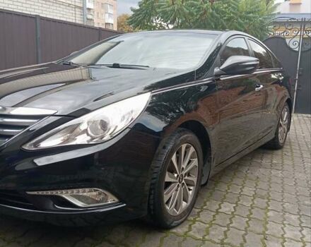 Черный Хендай Соната, объемом двигателя 2.4 л и пробегом 190 тыс. км за 10200 $, фото 21 на Automoto.ua