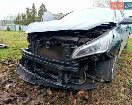 Чорний Хендай Соната, об'ємом двигуна 2 л та пробігом 218 тис. км за 5000 $, фото 7 на Automoto.ua