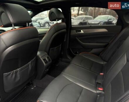 Черный Хендай Соната, объемом двигателя 2 л и пробегом 123 тыс. км за 12800 $, фото 35 на Automoto.ua