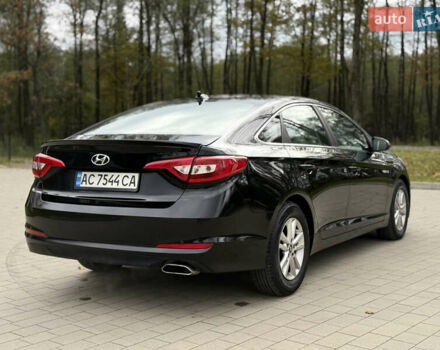 Хендай Соната 2014 у Ковель на Automoto.ua Чорний Хендай Соната, об'ємом двигуна 2.36 л та пробігом 215 тис. км за 10500 $, фото 10 на Automoto.ua