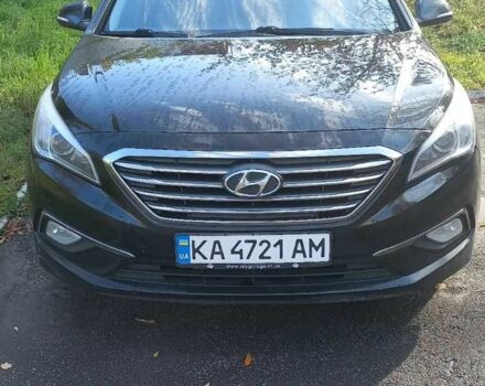 Черный Хендай Соната, объемом двигателя 2 л и пробегом 208 тыс. км за 10800 $, фото 17 на Automoto.ua